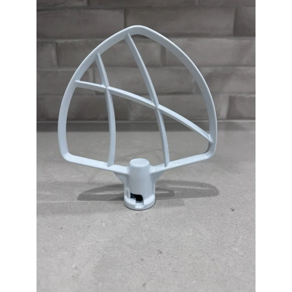 WEISUYUUS Flat Beater Paddle for KitchenAid 5.5-6Qt Bowl Lift Mixer Replacement